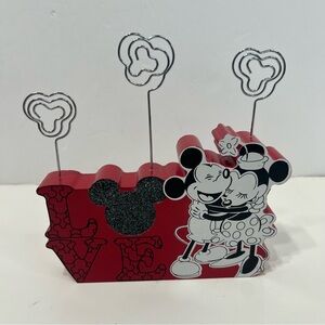 DISNEY Mickey and Minnie Mouse photo picture holder